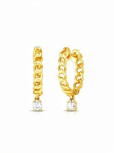 Twist Crystalized Hoops Lymaja